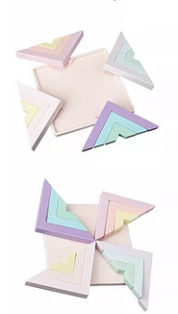 Silikon Puzzle Pink